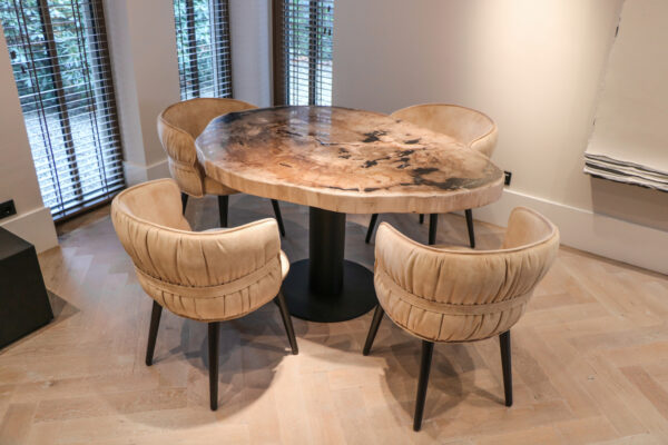 Tables and chairs