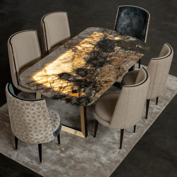 Tables and chairs